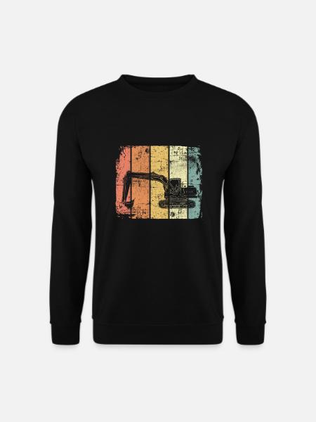 Bagger vintage - Unisex Pullover - Schwarz