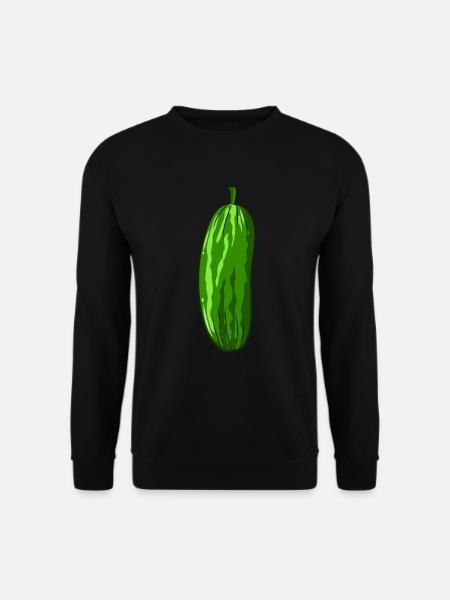 Gurke - Unisex Pullover - Schwarz