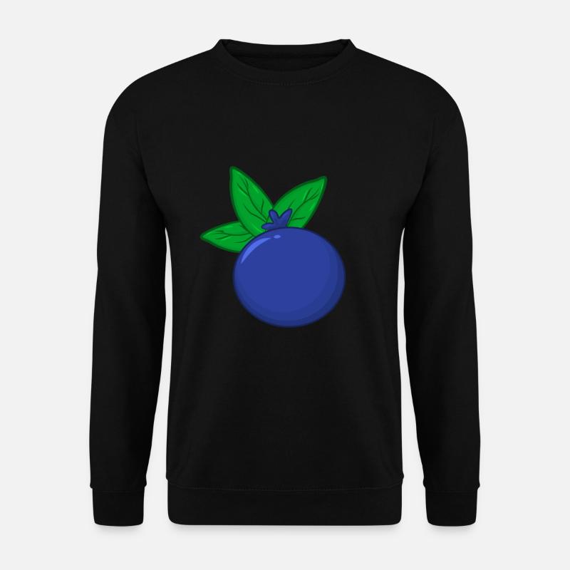 Heidelbeere - Unisex Pullover - Schwarz