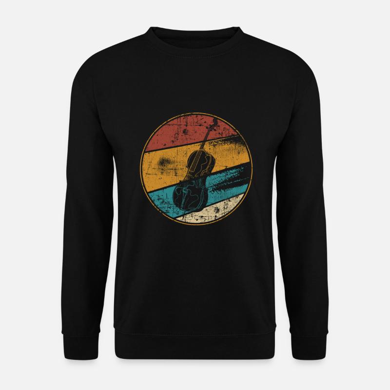 Cello vintage - Unisex Pullover - Schwarz