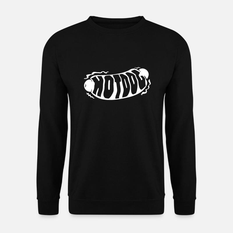 hot dog - Unisex Sweatshirt - black