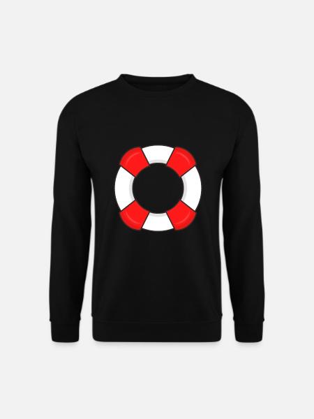 life preserver - Unisex Sweatshirt - black