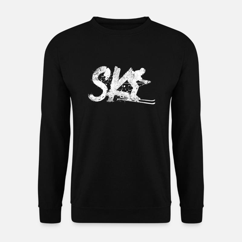 ski - Unisex Sweatshirt - black