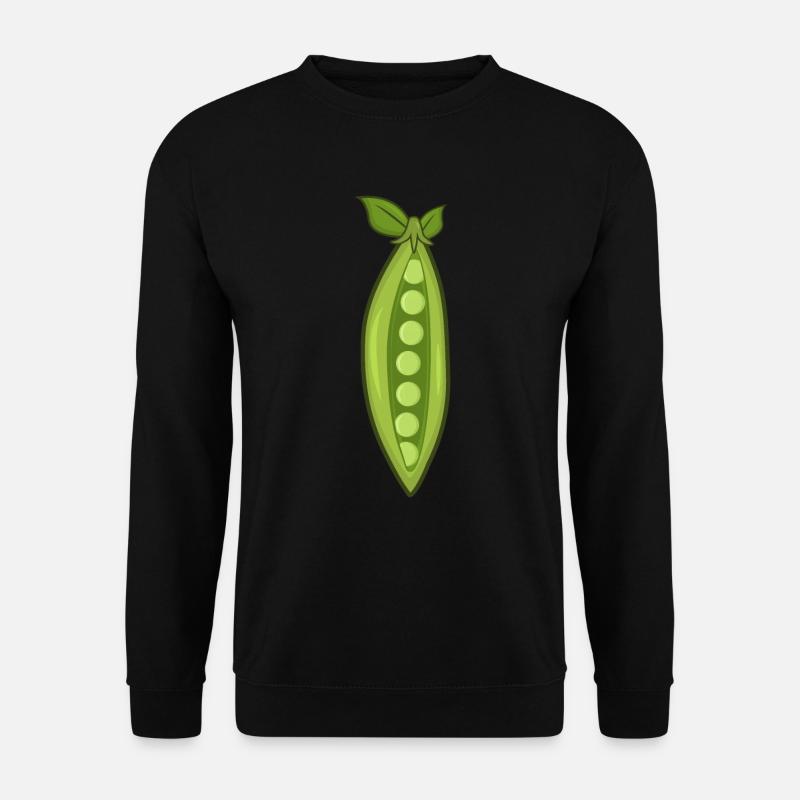 Peas - Unisex Sweatshirt - black
