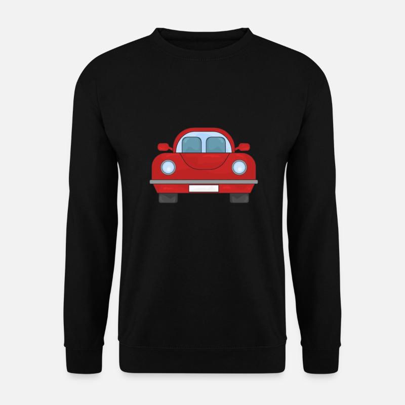 Rotes Auto - Unisex Pullover - Schwarz