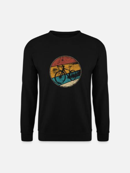 Rennrad vintage - Unisex Pullover - Schwarz