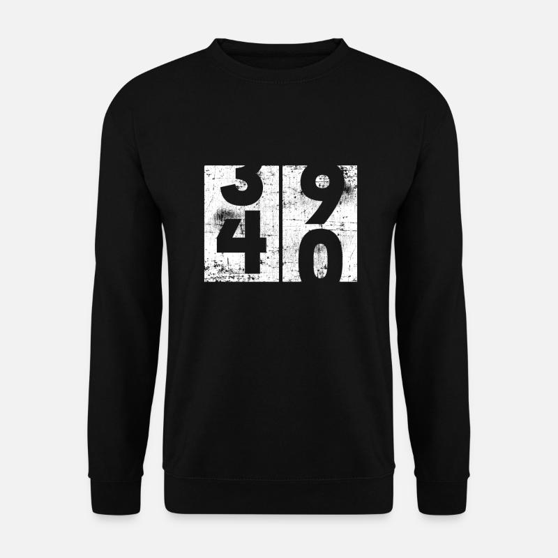 40th Birthday - Unisex Sweatshirt - black