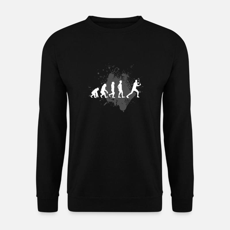 Badminton Evolution - Unisex Pullover - Schwarz