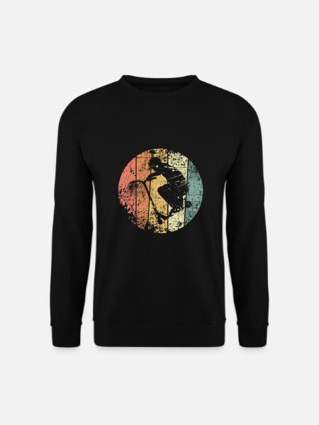 City Roller Stunt Scooter vintage - Unisex Pullover - Schwarz
