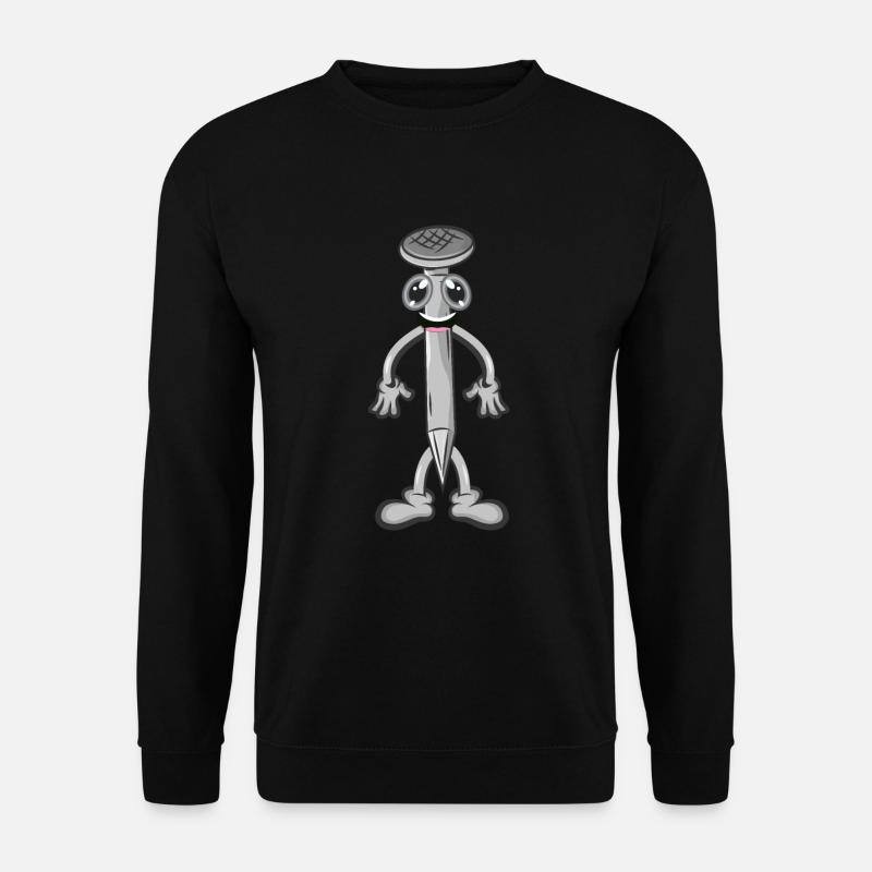 Nagel Handwerker - Unisex Pullover - Schwarz