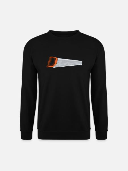 Säge - Unisex Pullover - Schwarz