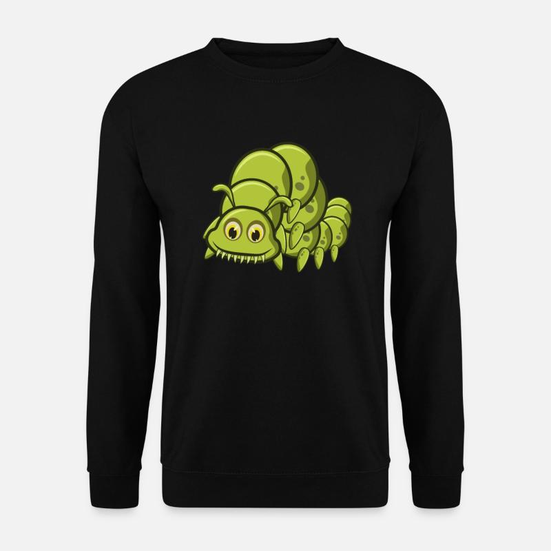 Raupe - Unisex Pullover - Schwarz