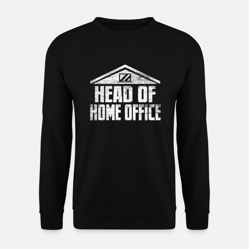 Home Office - Sweat-shirt Unisexe - noir