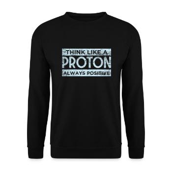 Physique - Sweat-shirt Unisexe - noir - Devant - Alina (178cm) & Michal (187cm)