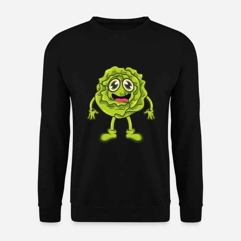 Salat - Unisex Pullover - Schwarz