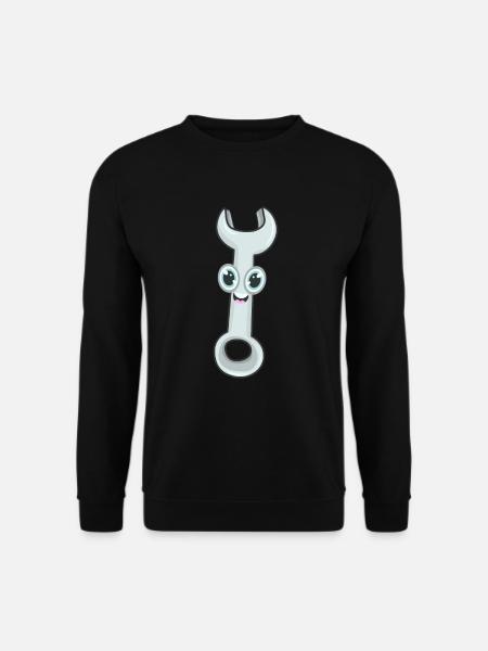Wrench Tool - Unisex Sweatshirt - black