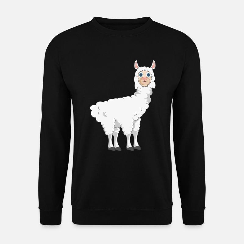 Alpaca Lama - Unisex Sweatshirt - black