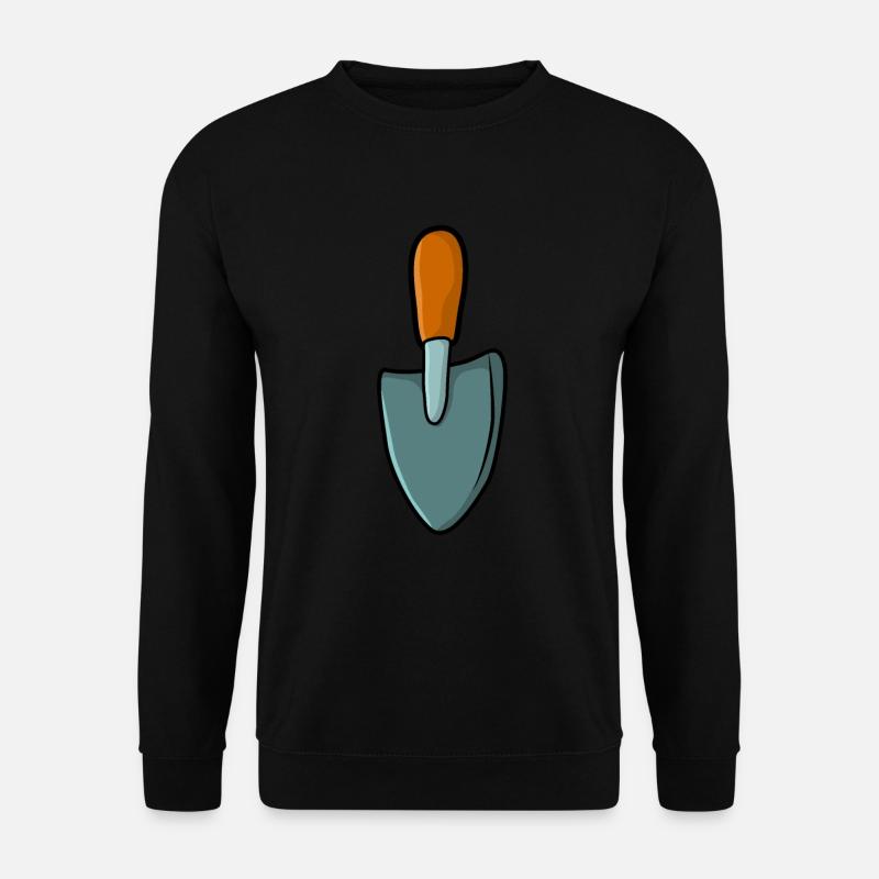 Gärtner Gartenschaufel Garten - Unisex Pullover - Schwarz