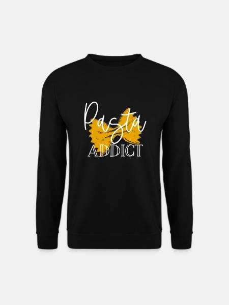 Pasta Nudeln - Unisex Pullover - Schwarz