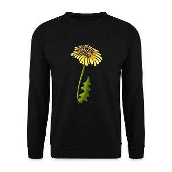 Löwenzahn - Unisex Pullover - Schwarz - Vorne - Alina (178cm) & Michal (187cm)