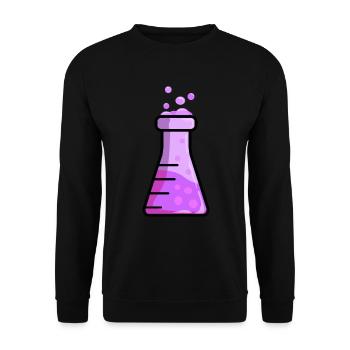 Chimie - Sweat-shirt Unisexe - noir - Devant - Alina (178cm) & Michal (187cm)