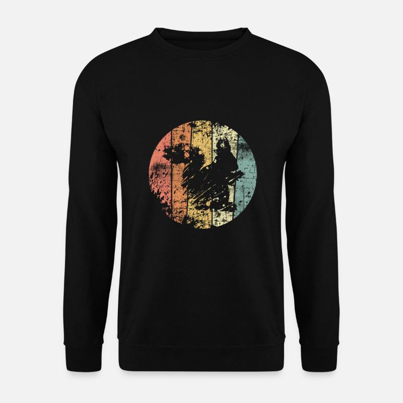 Eichhörnchen - Unisex Sweatshirt - black