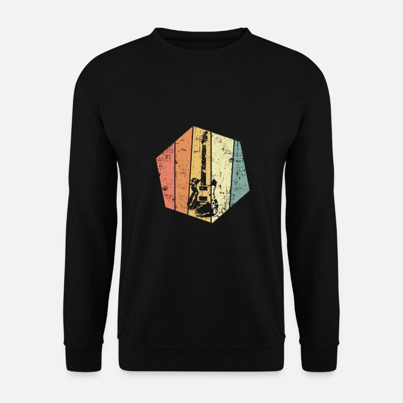 E-Gitarre - Unisex Pullover - Schwarz
