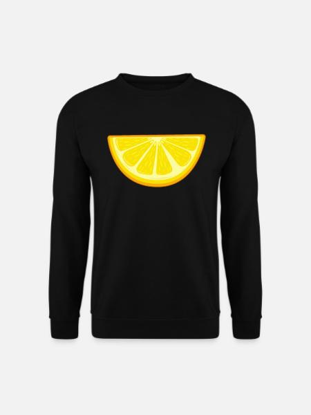 lemon - Unisex Sweatshirt - black