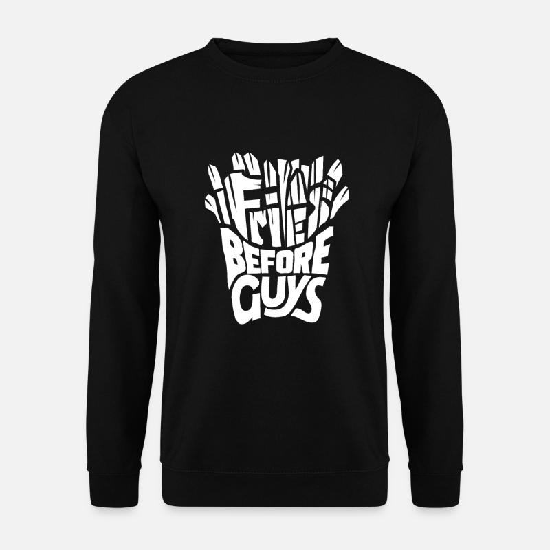 Pommes - Unisex Pullover - Schwarz