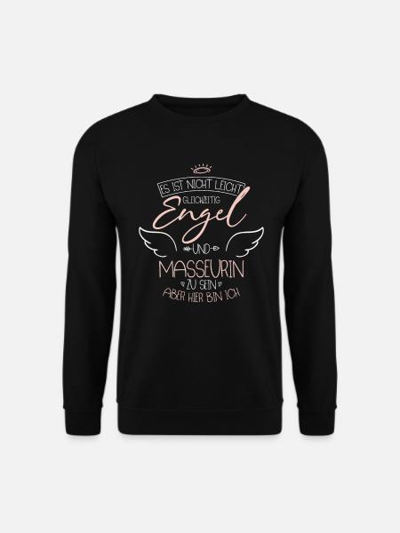 Masseurin - Unisex Pullover - Schwarz