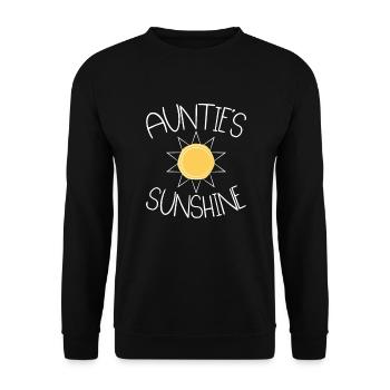Tante - Sweat-shirt Unisexe - noir - Devant - Alina (178cm) & Michal (187cm)