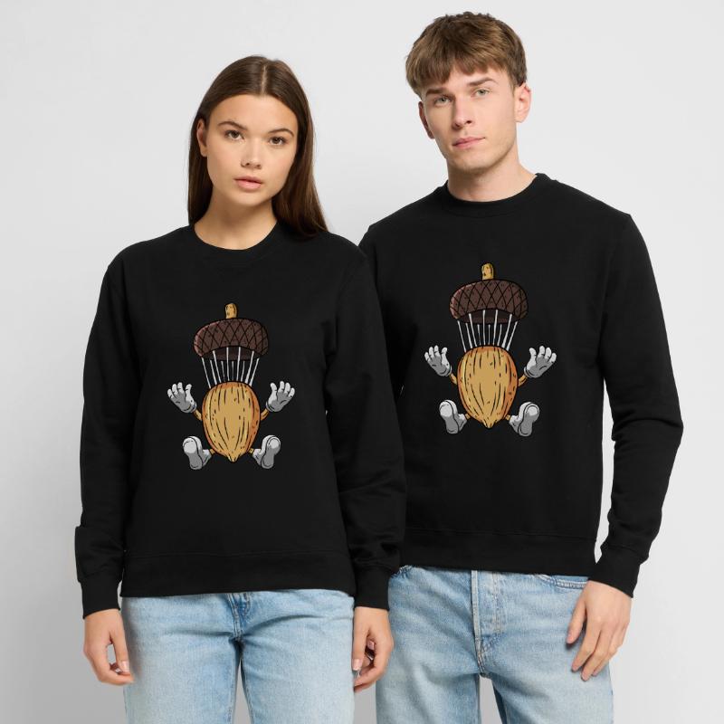 Fallschirm Eichel Eiche Baum Unisex Pullover
