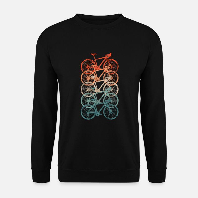 Rennrad vintage - Unisex Pullover - Schwarz