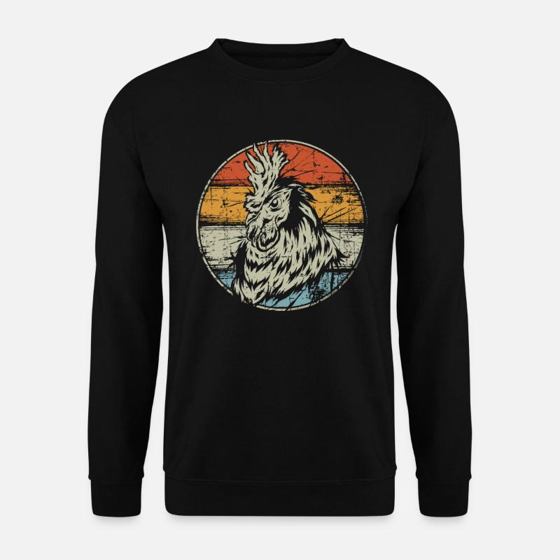 Hahn - Unisex Pullover - Schwarz