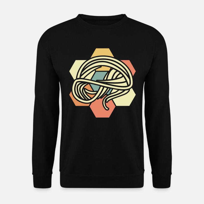 Spaghetti noodles - Unisex Sweatshirt - black