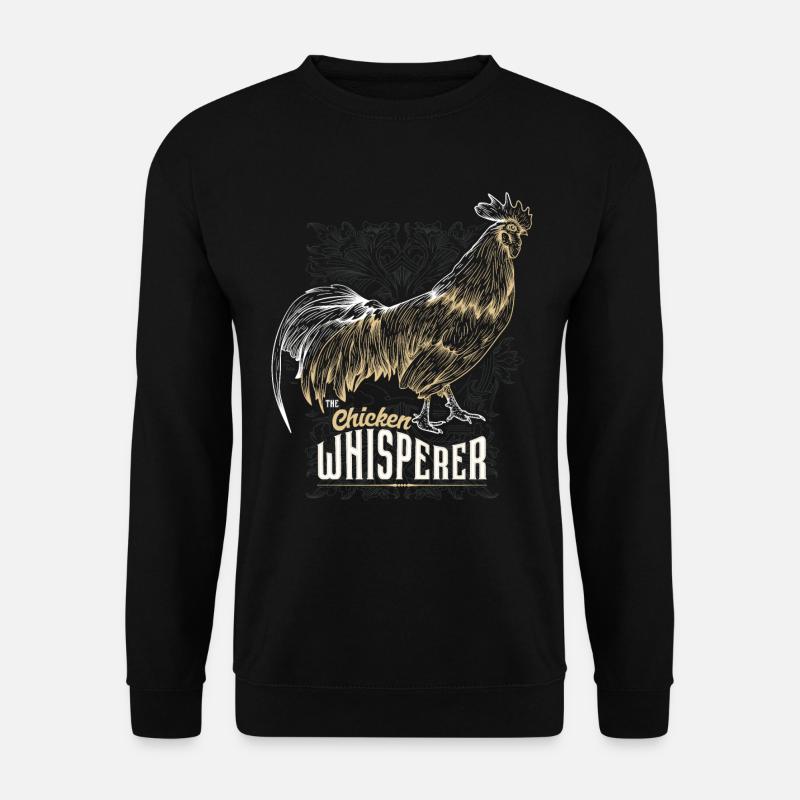 Huhn Hühnchen Chicken - Unisex Sweatshirt - black