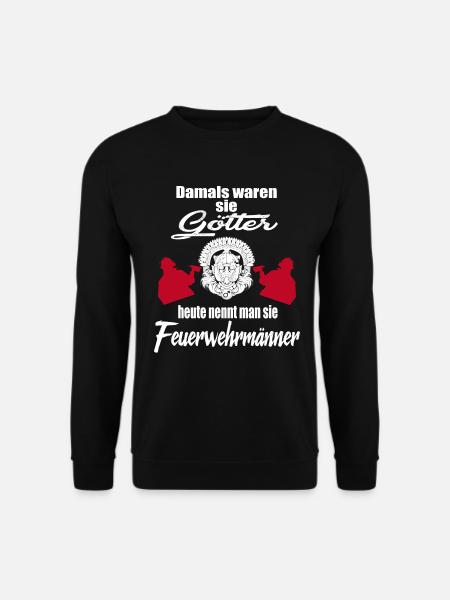 Pompier - Sweat-shirt Unisexe - noir