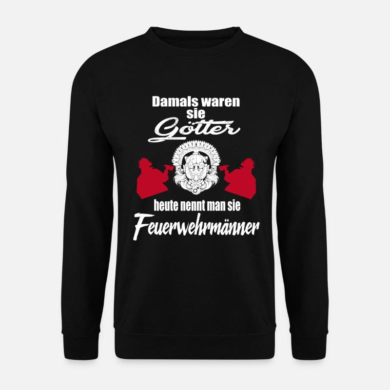 Feuerwehrmann - Unisex Pullover - Schwarz