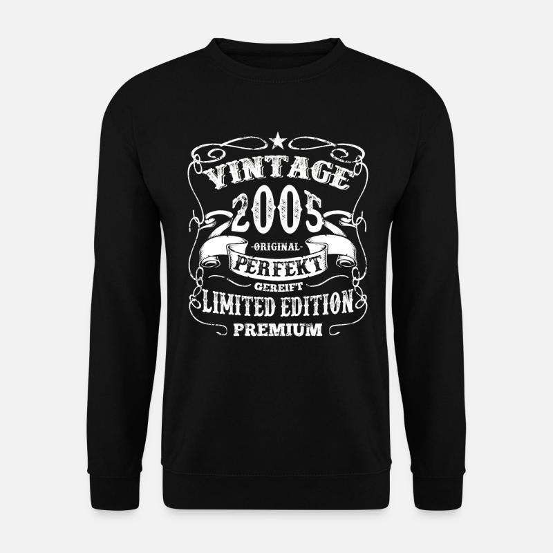 Vintage 2005 - Unisex Pullover - Schwarz