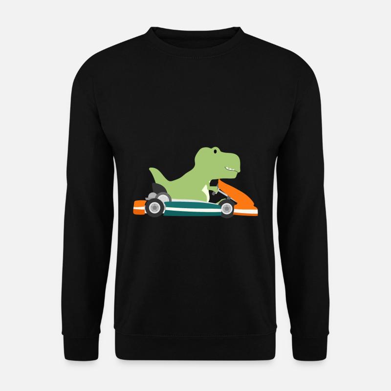 Gokart Trex - Unisex Pullover - Schwarz