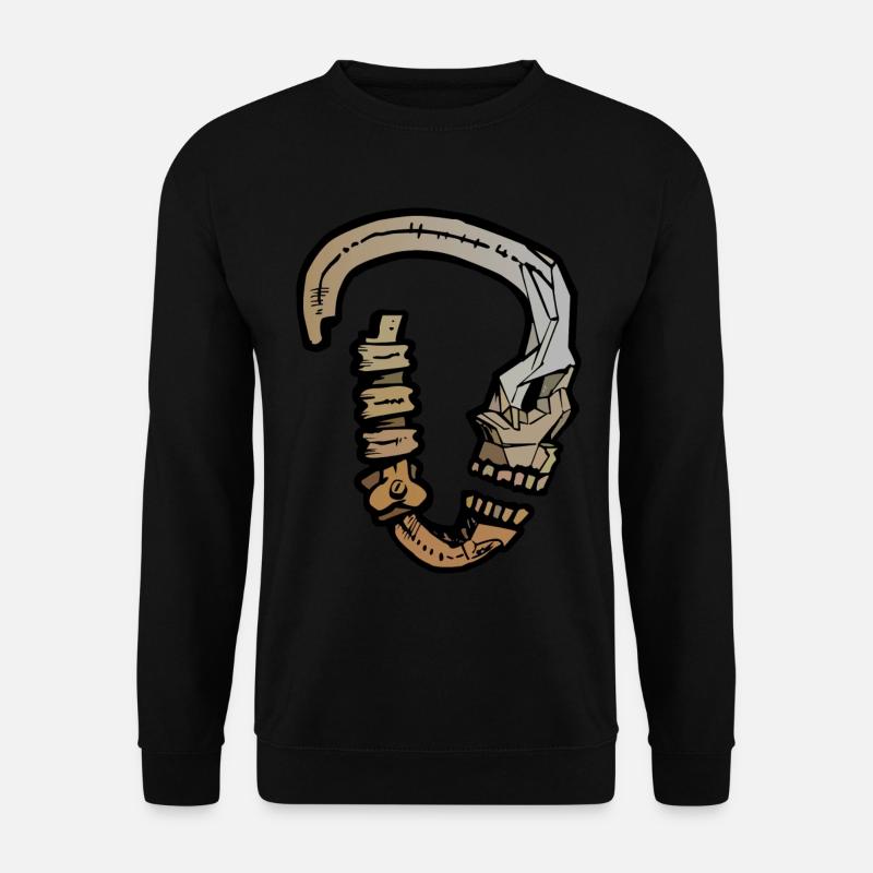 Climbing carbine - Unisex Sweatshirt - black