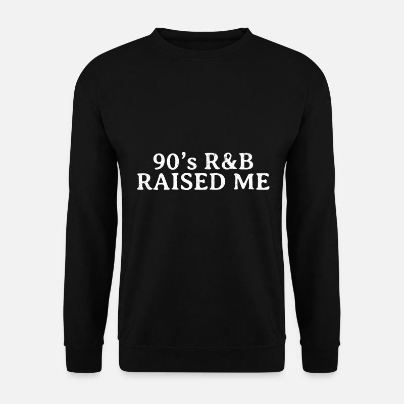 90er Jahre - Unisex Pullover - Schwarz