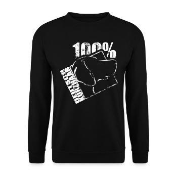GERMAN SHORTHAIR 100 Chiens Chien Wilsigns Chiens de chasse - Sweat-shirt Unisexe - noir - Devant - Alina (178cm) & Michal (187cm)