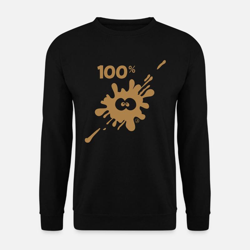 100% MUD - Unisex Pullover - Schwarz