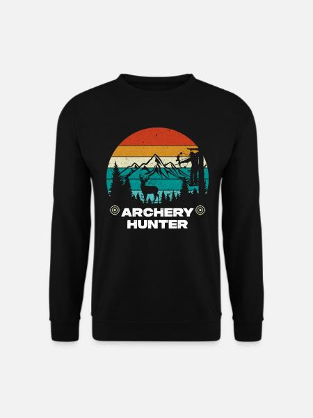 Archery Hunter - Unisex Pullover - Schwarz