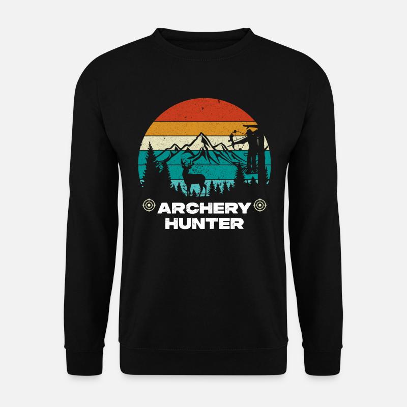 Archery Hunter - Unisex Pullover - Schwarz