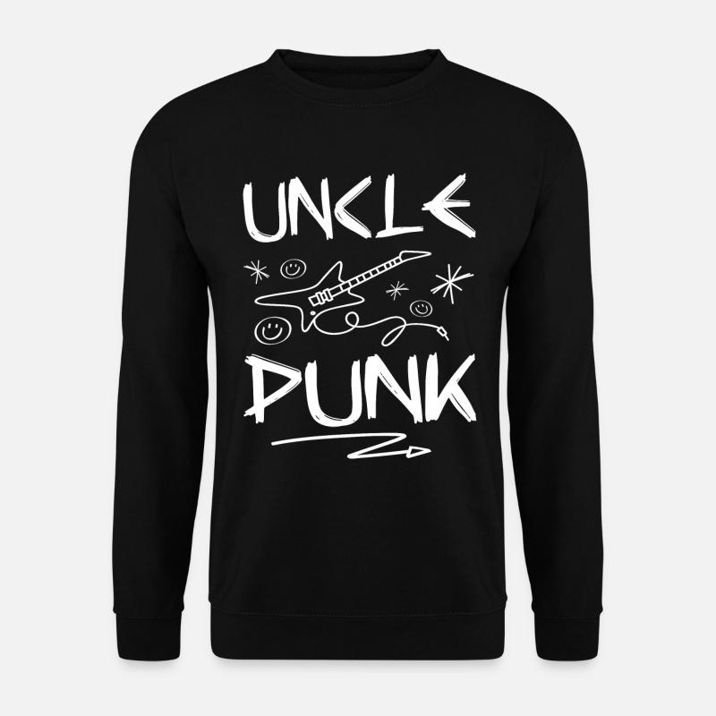 Uncle Punk Rock - Unisex Sweatshirt - black