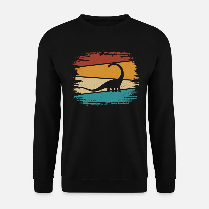 Dino Dinosaurier - Unisex Pullover - Schwarz
