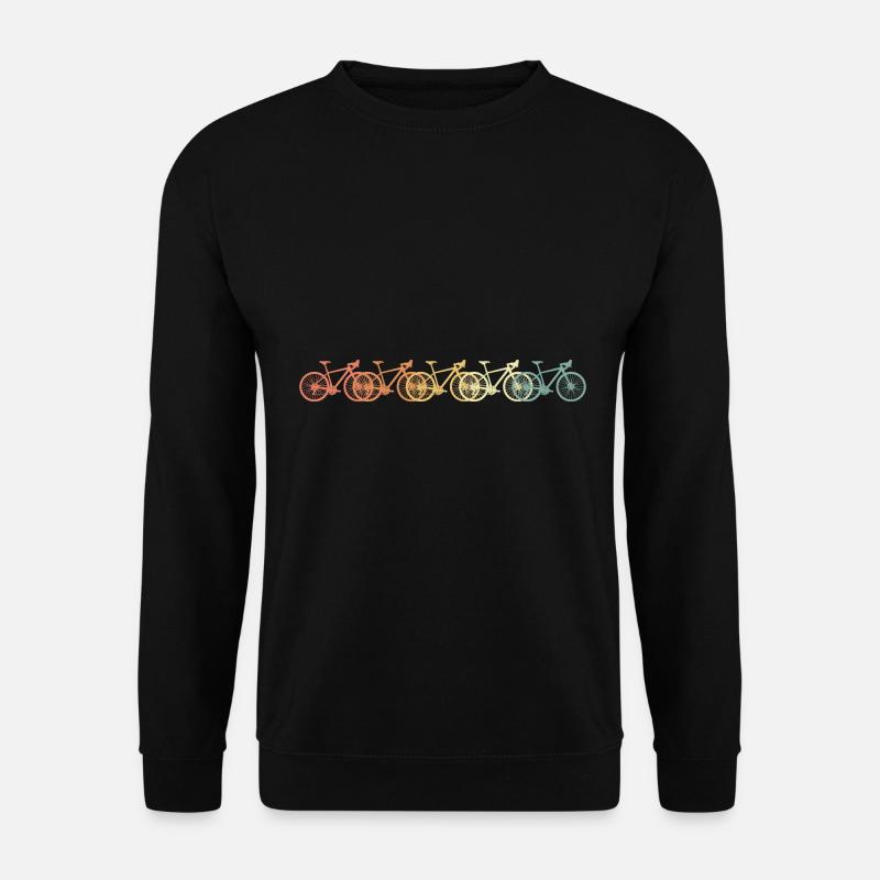 Vélo vintage de course - Sweat-shirt Unisexe - noir