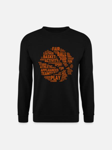 Basketball - Unisex Pullover - Schwarz